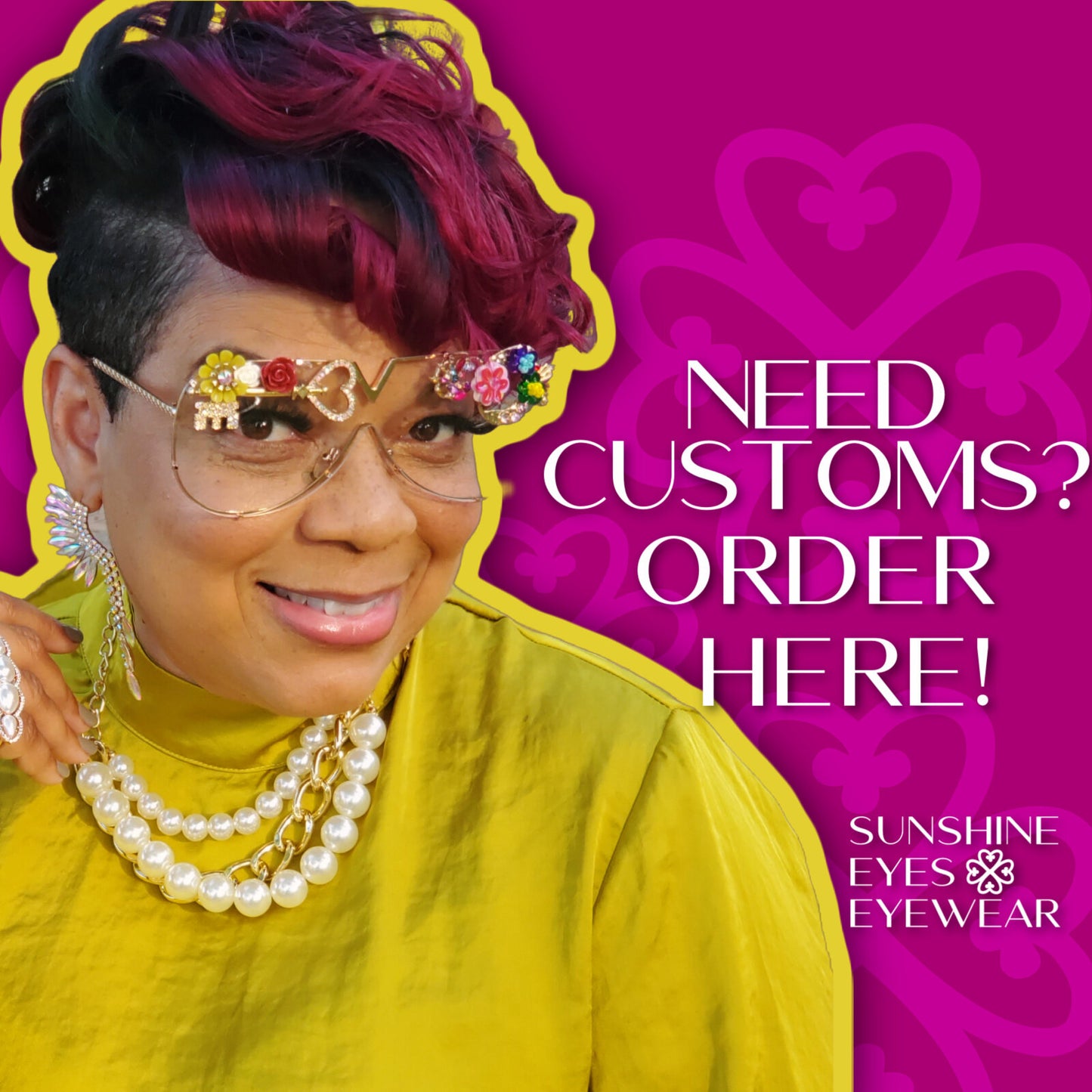 Customized Sunshine Eyes Eyewear